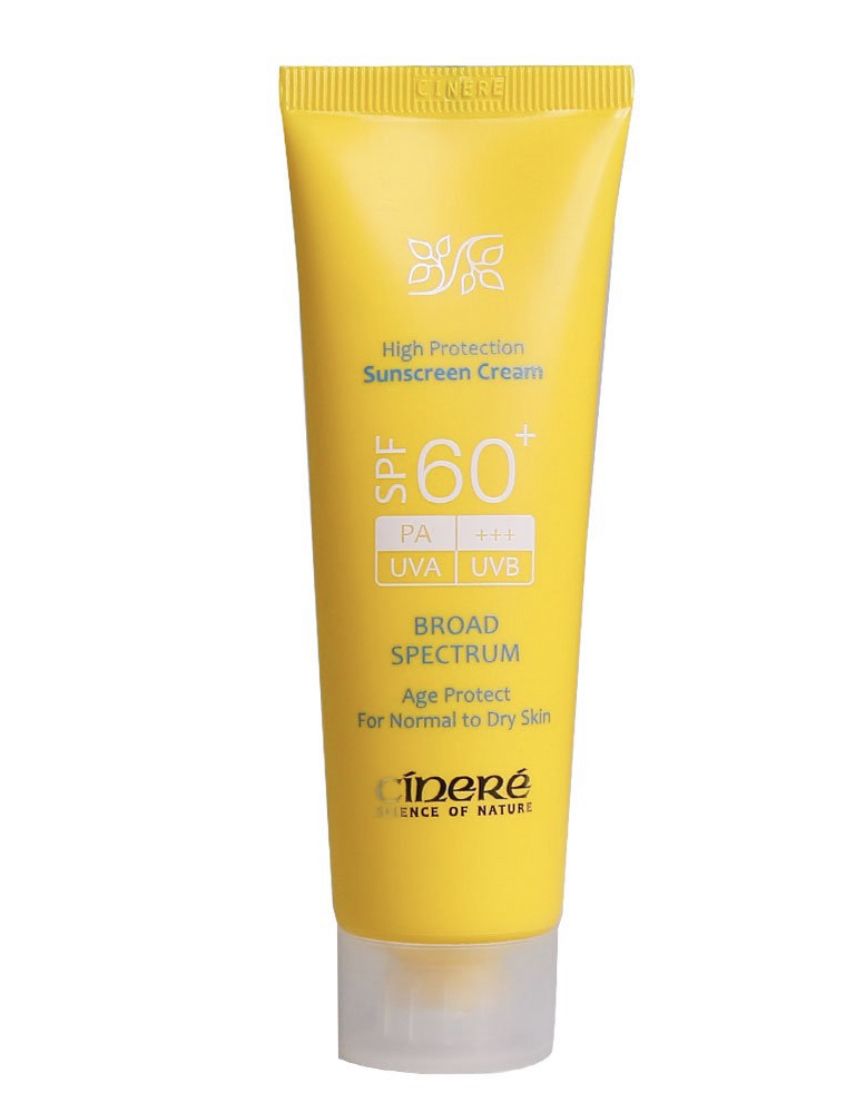 کرم ضدآفتاب بی رنگ سینره spf60
