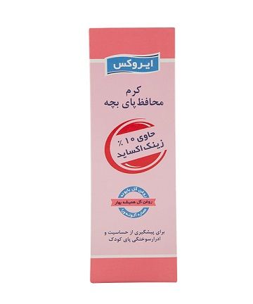 کرم محافظ پای بچه ایروکس 100 گرم