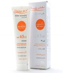 کرم ضد آفتاب بی رنگ SPF63 دکتر ژیلا