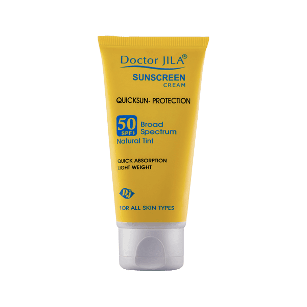 کرم ضد آفتاب رنگی کوئیک سان-پروتکشن SPF50 دکتر ژیلا