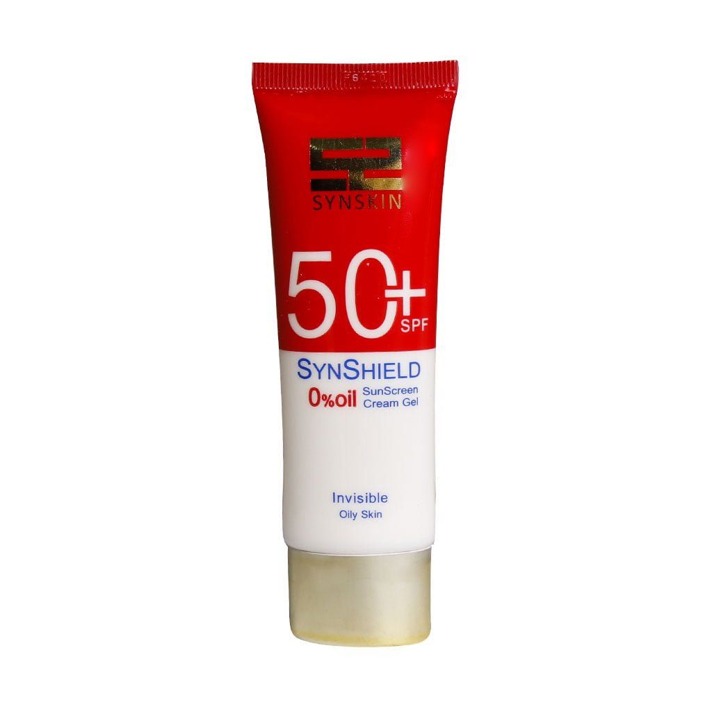 ضد آفتاب کرم ژل +SPF50 پوست چرب ساین شیلد ساین اسکین
