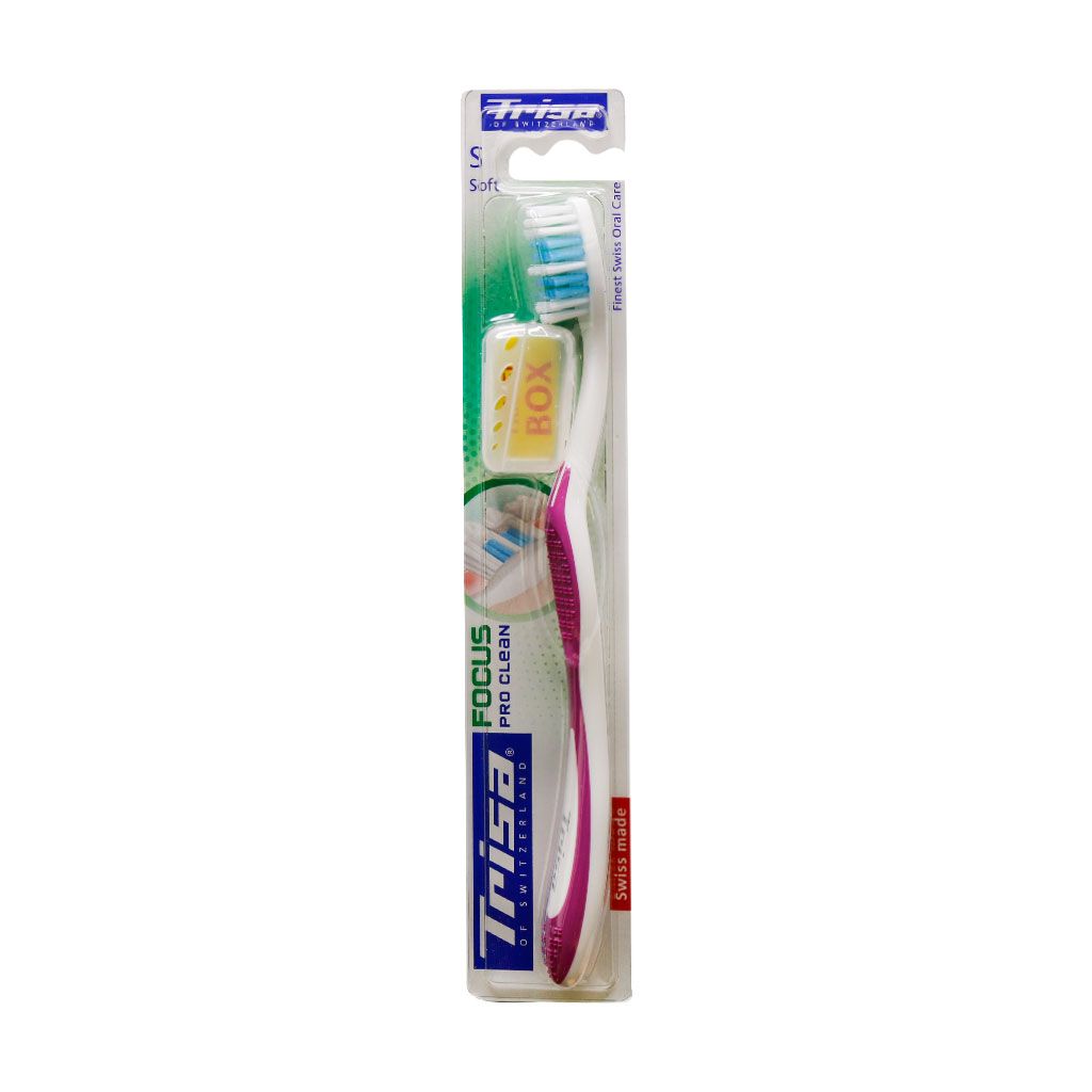 مسواک فوکوس پرو کلین با برس نرم تریزا