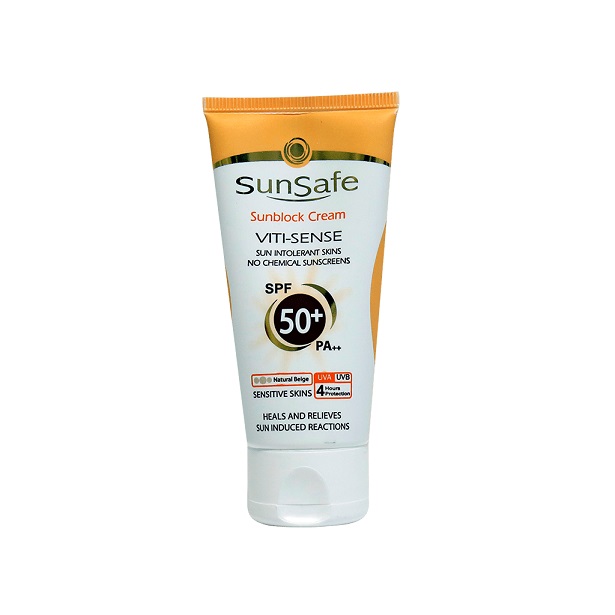 کرم ضد آفتاب رنگی SPF 50 ویتی سنس سان سیف