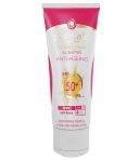 کرم ضد آفتاب SPF50 ضد چروک بژ روشن سان سیف