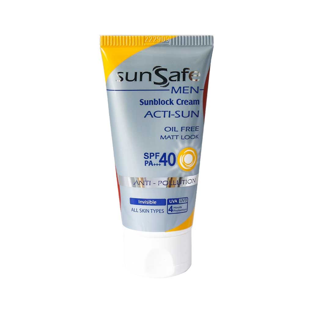 کرم ضد آفتاب SPF 40 آقایان سان سیف