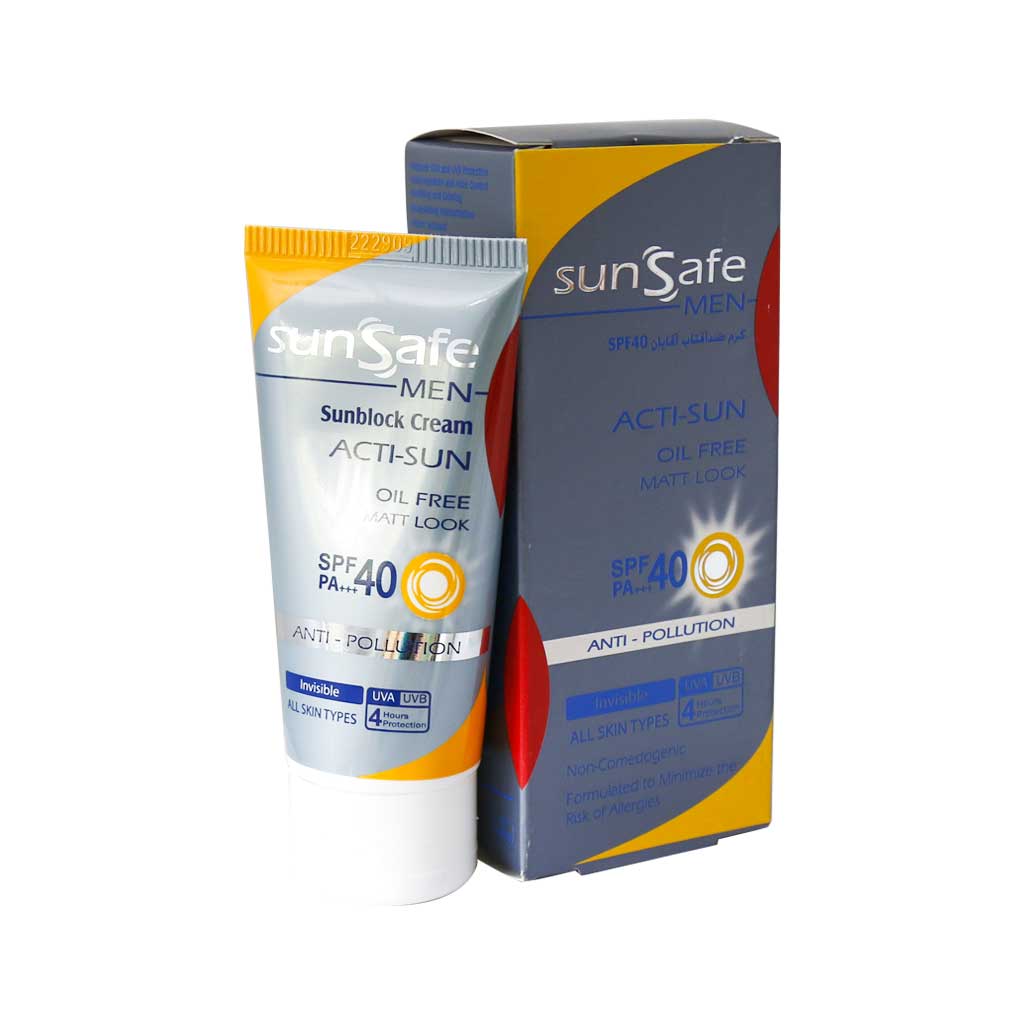کرم ضد آفتاب SPF 40 آقایان سان سیف