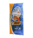 خودتراش بیک مدل Sensitive 2 بسته 3عددی