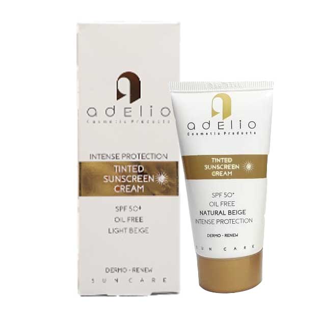 ضد آفتاب فاقد چربی بژ روشن SPF50 ادلیو
