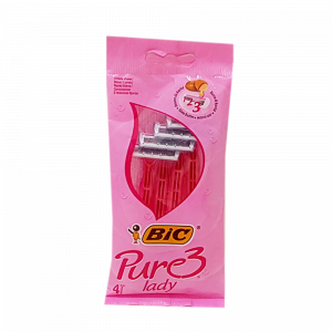 خود تراش 4 عددی بیک مدل Pure 3 Lady