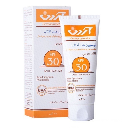 لوسیون ضدآفتاب SPF30 پوست چرب آردن