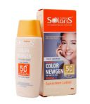 لوسیون آبی ضد آفتاب فاقد چربی spf50 بژ روشن کالر نیوژن سولاریس آردن
