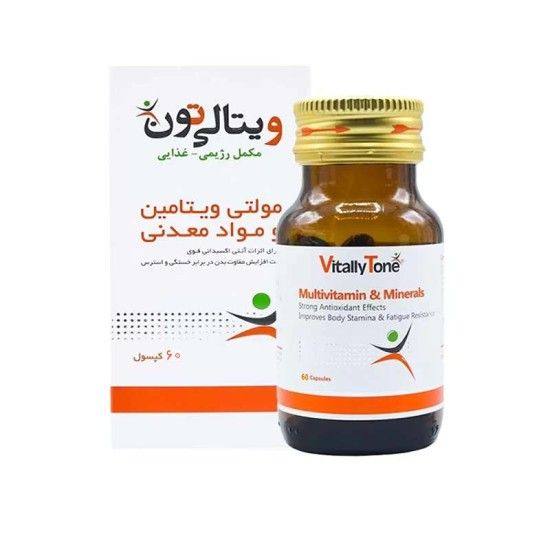 کپسول مولتی ویتامین مینرال ویتالی تون 30 و 60 عددی