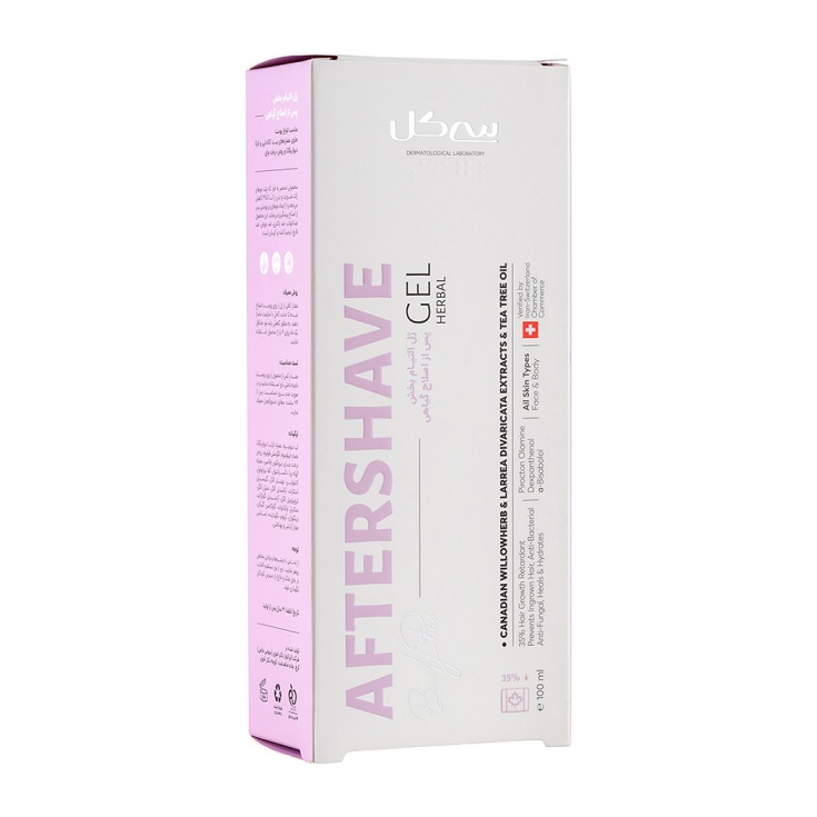 ژل التیام بخش پس از اصلاح گیاهی سی گل